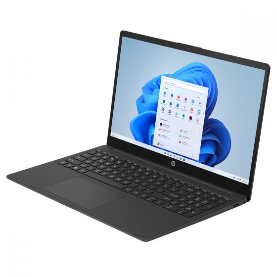 Laptop HP 15.6'' 15-fd0009nv N100 4GB 128SSD Windows 11S Jet Black - 7P3G0EA