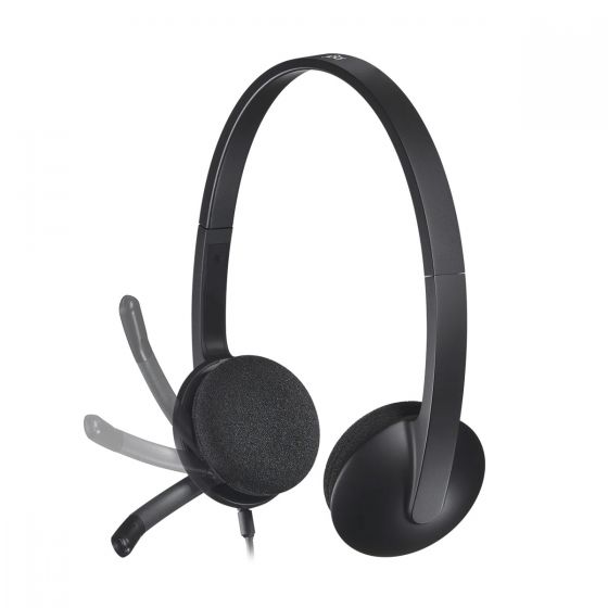 Logitech H340 Stereo USB-A Headset - 981-000475