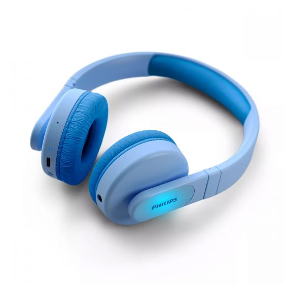 Philips Kids Ασύρματα Ενσύρματα On Ear Παιδικά Ακουστικά Μπλε