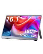 Arzopa Z3FC 16.1'' 180Hz QHD 2K Portable Gaming Monitor HDR 10 with Sleeve Bag