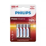 Philips LR03P4B.GRS Power Alkaline Αλκαλικές μπαταρίες υψηλής απόδοσης 4 τμχ AAA