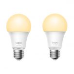 TP-Link Smart Wi-Fi Light Bulb, Dimmable - Tapo L510E(2-Pack)