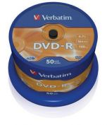DVD-R VERBATIM 43548 AZO 4.7GB 16X MATT SILVER SURFACE 50