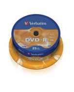 DVD-R VERBATIM 43522 AZO 4.7GB 16X MATT SILVER SURFACE