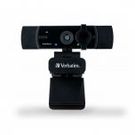 Verbatim AWC-03 UHD 4K Autofocus Webcam + Dual Mic - 49580