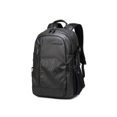 Arctic Hunter τσάντα πλάτης B00387 με θήκη laptop 15.6″, μαύρη - B00387-BK