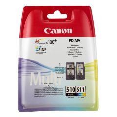 Ink Canon Multipack PG-510 Black and CL-511 Colour
