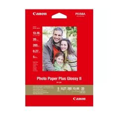 Paper Canon PP-201 Glossy II Photo Paper Plus  5x7″ - 20 Sheets