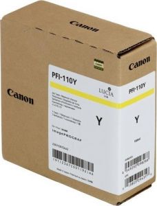 Ink Pingment Canon PFI-110Y Yellow 2367C001 160ml