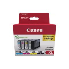 Canon PGI-1500 XL Bk C M Πακέτο Μελανιών Εκτυπωτή InkJet Κυανό - 9182B010