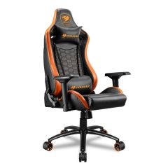 Cougar Outrider S Gaming Chair Adjustable Design Black Orange - CGR-OUTRIDER S