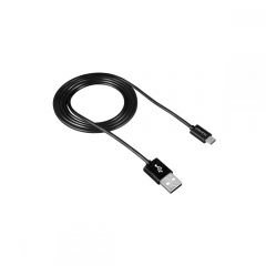 Canyon Simple Sync+Charge Cable Micro USB - USB 2.0, Black, 1m - CNE-USBM1B