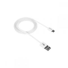 Canyon Simple Sync+Charge Cable Micro USB - USB 2.0, White, 1m - CNE-USBM1W