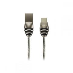 Canyon Type C USB 2.0 Stylish Metal Sync+Charge Cable, 5V 2A, 1m - CNS-USBC5DG