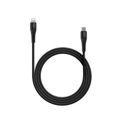 Canyon Charge And Sync Cable, USB Type-C - Lightning MFI-4 Black - CNS-MFIC4B