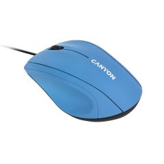 Canyon Wired Optical Mouse Light Blue - CNE-CMS05BX