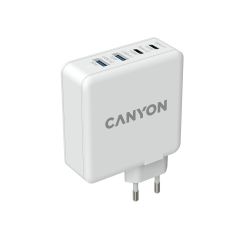 Canyon Power adapter H-100 GaN PD 100W QC 3.0 30W White - CND-CHA100W01