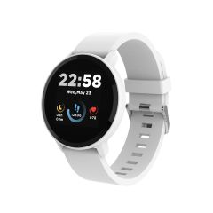 Canyon SW-63 ″Lollypop″ Smartwatch, IPS Screen, IP68 Waterproof, Silver White - CNS-SW63SW