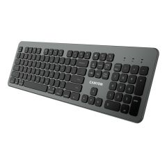 Canyon Ultra-Slim Bluetooth Keyboard BK-10 US Wireless Black - CND-HBTK10-US