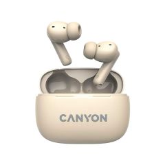 Headset Canyon OnGo TWS-10 ANC+ENC Beige - CNS-TWS10BG
