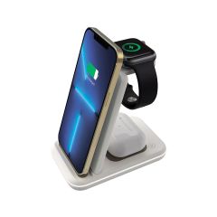 Canyon Wireless charger WS-304 15W 2in1 Cosmic Latte - CNS-WCS304