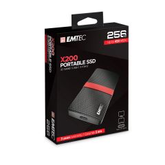 Emtec Εξωτερικός Σκληρός Δίσκος SSD 3.2Gen2 X200 256GB Portable