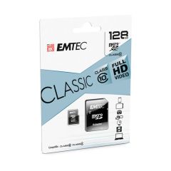 Emtec mSD 128GB Class10 Classic