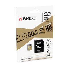 Emtec mSD 32GB UHS-I U1 EliteGold - ECMSDM32GHC10GP