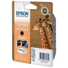Ink Epson T0711H C13T07114H10 Twin Pack - 2x11,1ml - 2x370Pgs