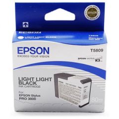 Ink Epson T5809 C13T580900 Light Light Black - 80ml