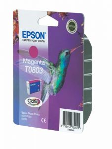 Ink Epson T0803 C13T08034020 Magenta Crtr - 440Pgs