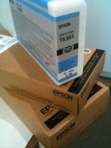 Ink Epson T6365 C13T636500 Light Cyan with pigment - 700ml
