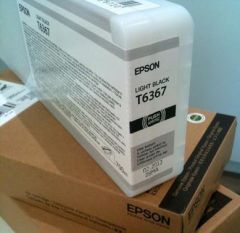 Ink Epson T6367 C13T636700 Light Black with pigment - 700ml