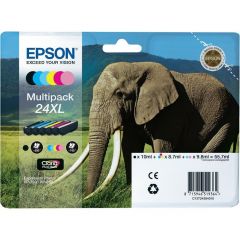 Ink Epson T243840 Multipack 6 Colours Claria Photo HD Ink Elephant