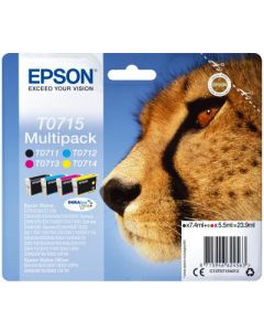 Ink Epson T0715 C13T07154020 Multipack 4 Colours