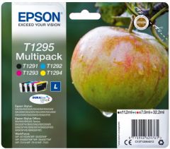 Ink Epson T12954010 MultiPack - 4Cartridges with pigment ink new series Apple -Size L