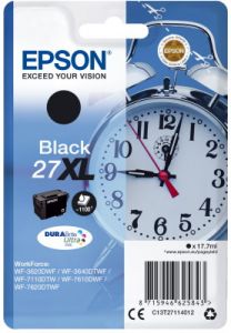 Ink Epson 27XL C13T27114010 Black Crtr -1100Pgs - 17.7ml