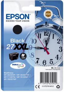 Ink Epson 27XXL C13T27914010 Black Crtr -2200Pgs - 34.10ml