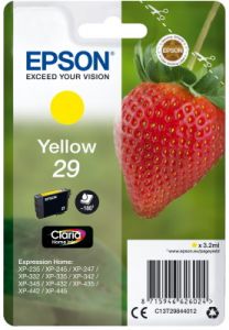 Ink Epson 29 C13T29844010 Claria Home  Yellow - 3.2ml