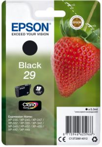 Ink Epson 29 C13T29814012 Claria Home  Black  - 5.3ml