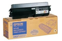 Toner Laser Epson C13S050437 Black 8Κ Pgs