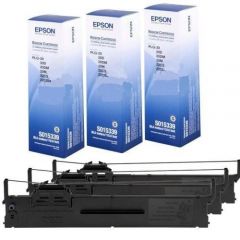 Ribbon Epson C13S015339 Black 3pcs