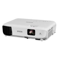 Epson EB-E10 Projector, 3LCD, 3600 Ansi Lumens, 1024 x 768 - V11H975040