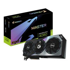 Gigabyte GeForce RTX 4080 16GB GDDR6X Aorus Master Κάρτα Γραφικών