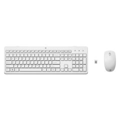 HP 300 Wireless Keyboard and Mouse Greek White - 3L1F0AA