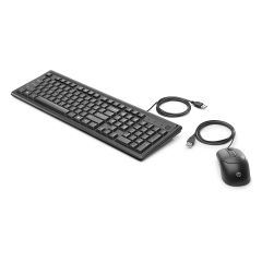 HP Wired Combo Keyboard and Mouse Greek - 6HD76AA