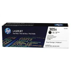 Toner Laser HP LJ Pro Color M451 2-PACK 305X Black - 4k Pgs