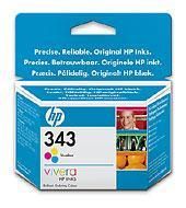Ink HP No 343 Tri-colour 7ml