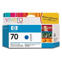 Ink HP No 70 Blue Crtr with Vivera Ink - 130ml