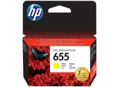 Ink HP No 655 Yellow Ink Crtr